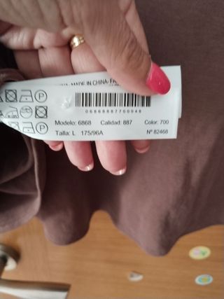 Camisa Massimo Dutti marrón - Talla L