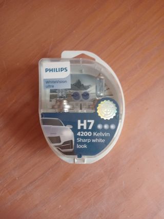 Bombillas Philips H7 WhiteVision Ultra