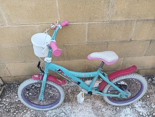 Bicicleta niña 16" Frozen