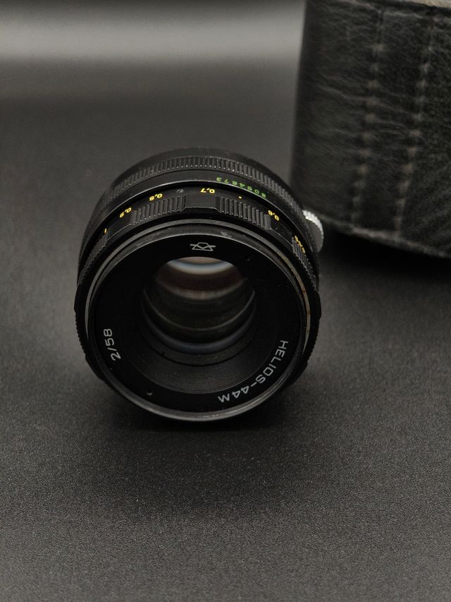Objetivo Helios 44 M 58mm Sony Canon Nikon y funda