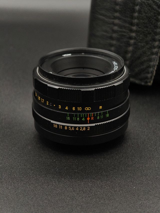 Objetivo Helios 44 M 58mm Sony Canon Nikon y funda