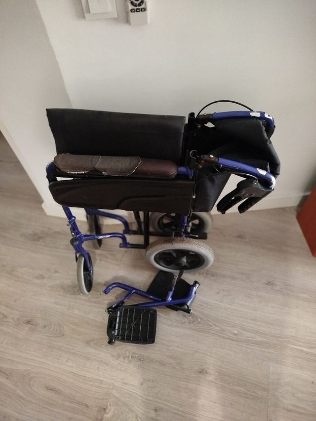 Silla ruedas plegable Alu Lite