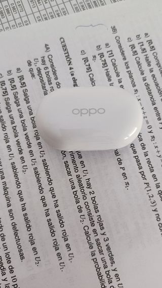 Auriculares OPPO Enco W11 blancos