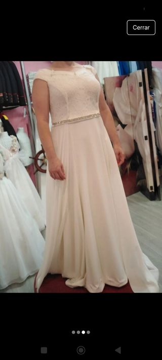 Vestido novia talla 40-42