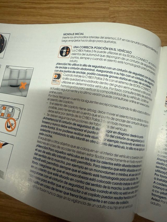 Silla coche Cybex Pallas 2-Fix