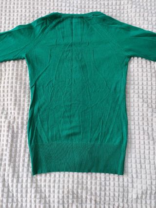 Chaqueta Verde Blanco Talla S