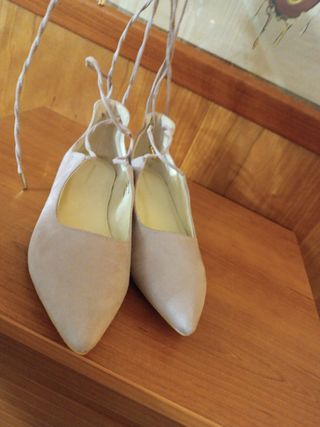 Bailarina lila tacto melocotón