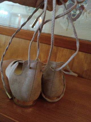 Bailarina lila tacto melocotón