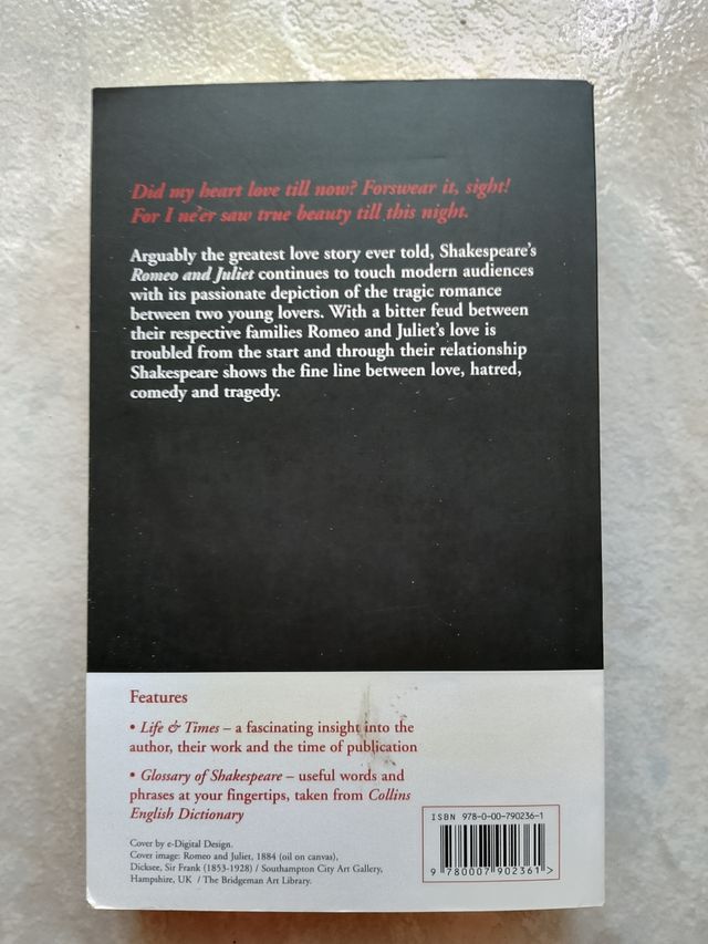 Romeo and Juliet (Collins Classics)