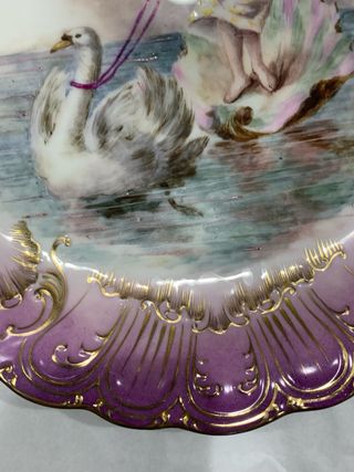 Platos Porcelana Limoges. 1900