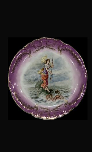 Platos Porcelana Limoges. 1900