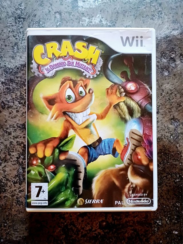 CRASH Il Dominio Sui Mutanti - Nintendo Wii [pal]