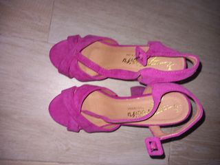 Tacones rosa mujer n.36 NUEVOS