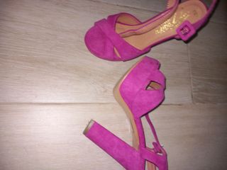Tacones rosa mujer n.36 NUEVOS
