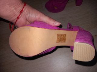 Tacones rosa mujer n.36 NUEVOS