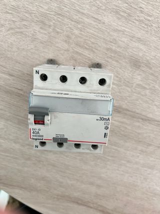 Interruptor Diferencial Legrand 40A