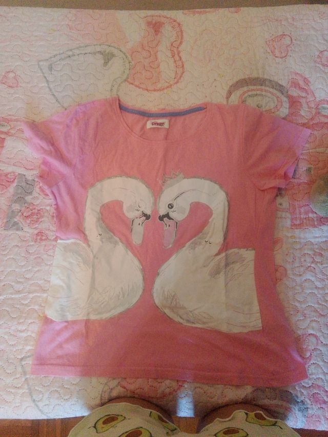 Maglietta bimba Dream More cigni