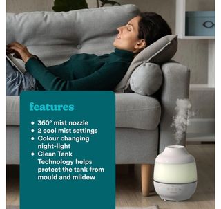 Humidificador ultrasónico HOMEDICS Total Comfort