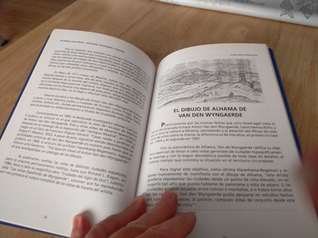 3 dibujos sobre Alhama Hoefnagel Wyngaerde Brazam