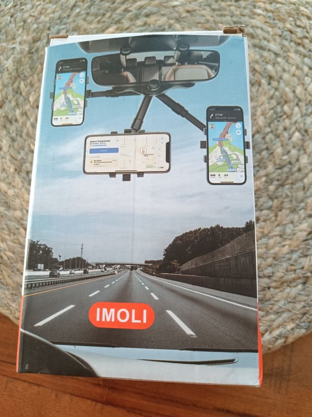 Soporte adaptador Móvil Retrovisor coche nuevo