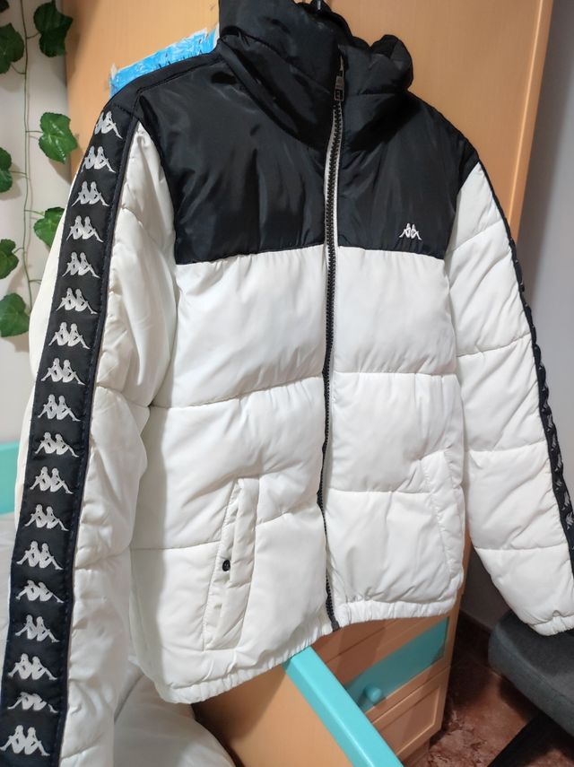 Chaqueta Kappa blanco-negro