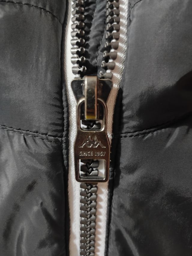 Chaqueta Kappa blanco-negro