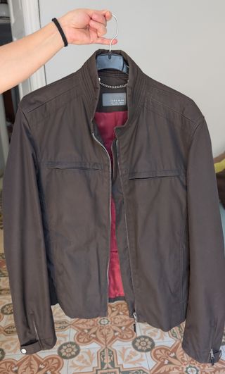 Chaqueta Zara Man marrón