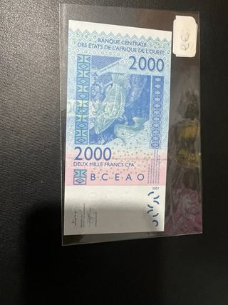 Billetes de los estados africanos .