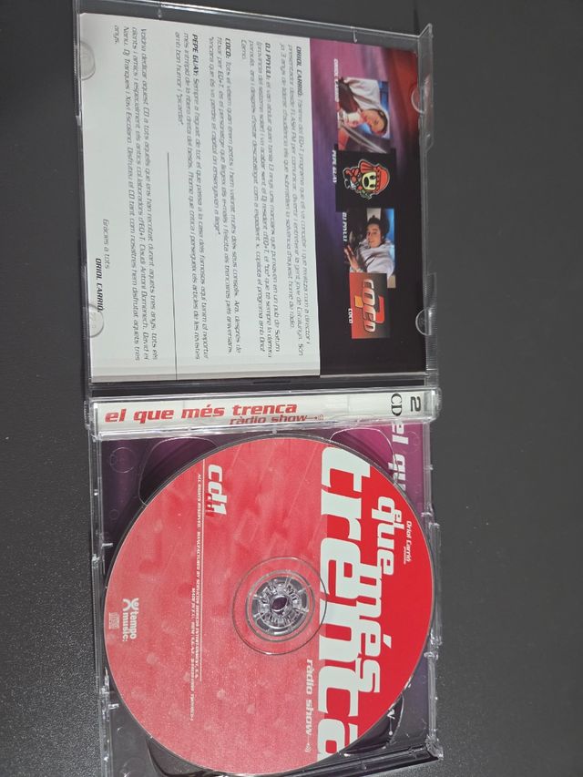 CD El que més trenca - Oriol Carrió