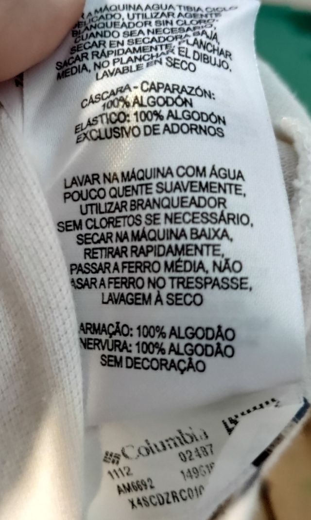 Vestido Columbia rayas blancas