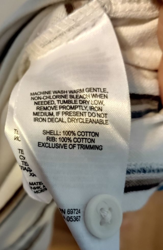 Vestido Columbia rayas blancas