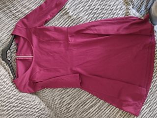 4 Vestidos: S y XS - Negro, Azul, Rojo