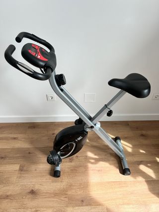 Bicicleta estática plegable