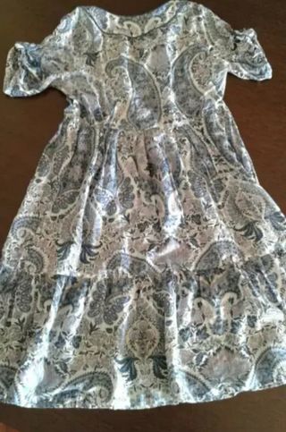 Vestido seda Massimo Dutti