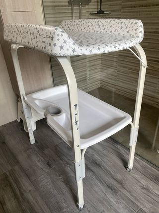 Bañera cambiador plegable jane Flip