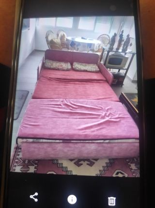 Sofa cama 2 plazas desmontable