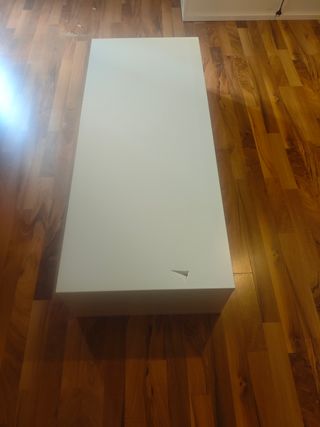 Módulos salón Ikea blanco-negro con taras