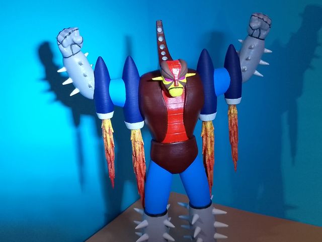 Baras K9 Mazinger Z: Figura Impresa 3D