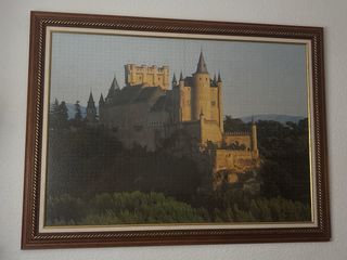 Cuadro/Puzzle Alcázar Segovia
Marco Vintage
