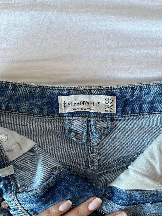 Shorts vaqueros rotos vintage