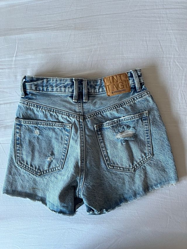 Shorts vaqueros rotos vintage
