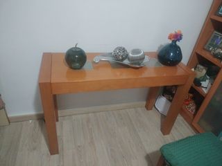 Tavolo consolle allungabile in legno