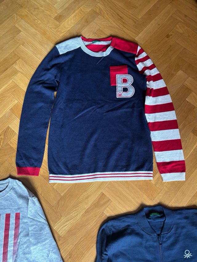 3 Jerséis Niño (Gap, Benetton) Talla 12