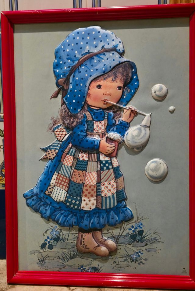 Cuadro 3D Mary May niña