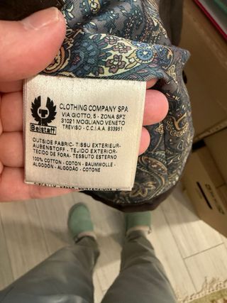 Cazadora Belstaff marrón talla 44