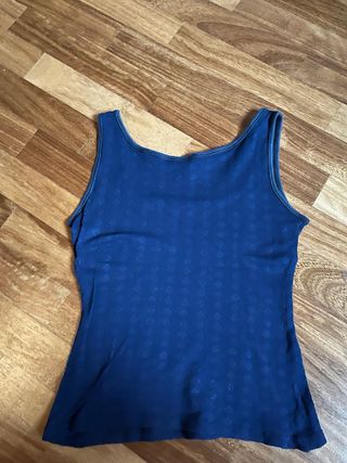 Top estivo donna blu, tg M