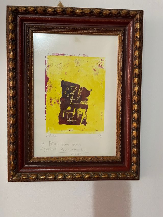 Grabado Luis Pachón - Obra única