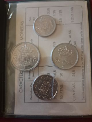 Juego Monedas España 1980