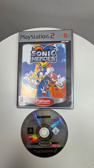 Sonic Heroes PS2 - Platinum