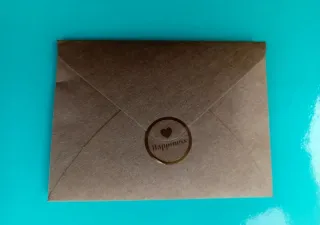 Pulsera amistad sol y luna con sobre personalizado